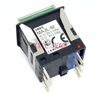 MA3L-M MA3L-M1341G M1341R Y PW rectangular illuminated button switch reset