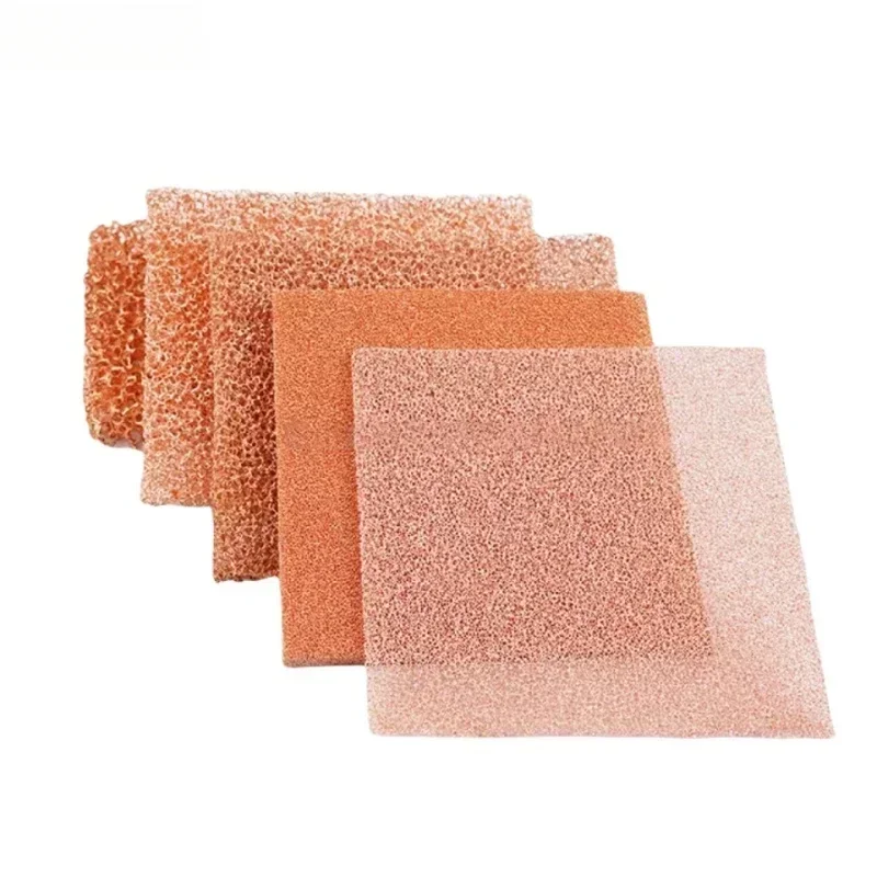 (40um, 35um, 45um) 100mm x 100mm Porous Foam Copper Shielding with Supercapacitor Collector