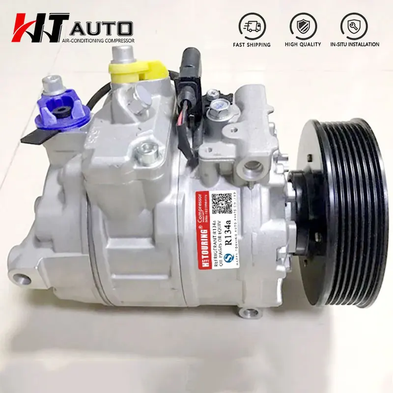 AC Compressor 7L6820803C 7L6820803F 7L6820803J For VW TOUAREG AUDI Q7 A8 2006 2007 2008 2009 2010 2011 2012 2013 2014 2015