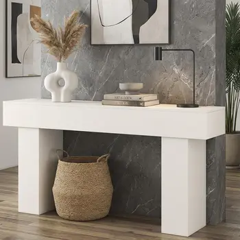 Farmhouse Wood Console Table 1