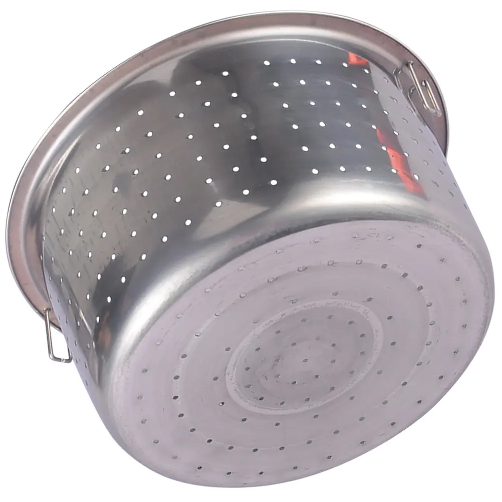 

Stainless Steel Steamer Basket Rice Cooker Vegetable Food Silver Color Lightweight Compact Uniform Heating Fast Drainage Steamed