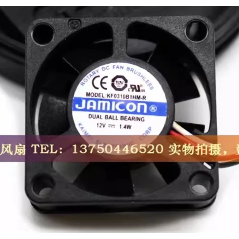 New CPU Cooler Fan for JAMICON KF0310B1HA-R 12V 1.4W 3CM 3010 Cooling Fan 30*30*10 Mm