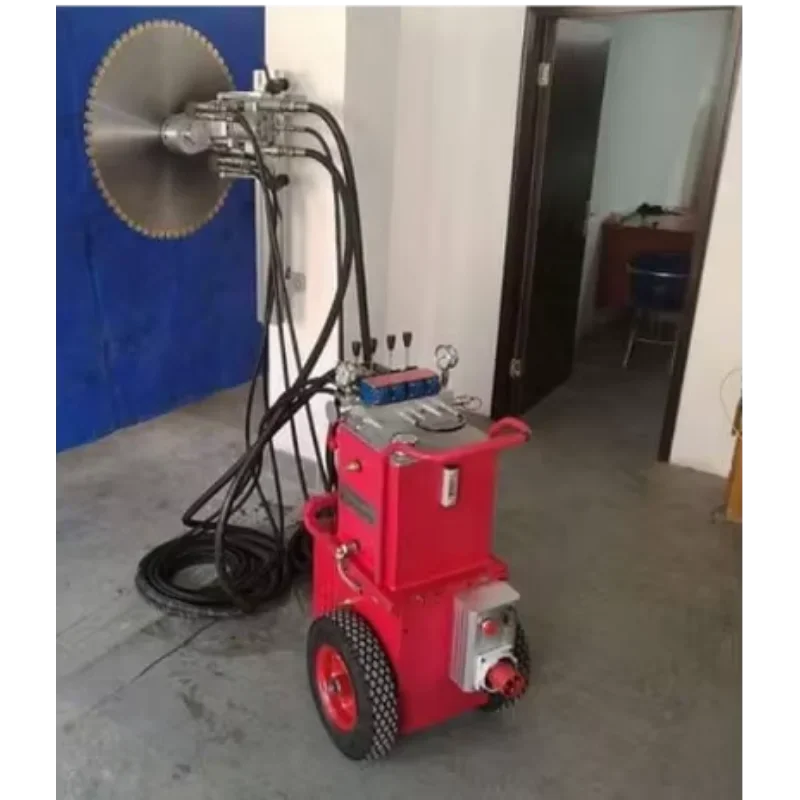 YG آلة منشار الجدار الهيدروليكي المحمولة قطع الخرسانة الماس سلك المنشار شهادة حديد التسليح آلة منشار الجدار الخرساني للمكسيك #5