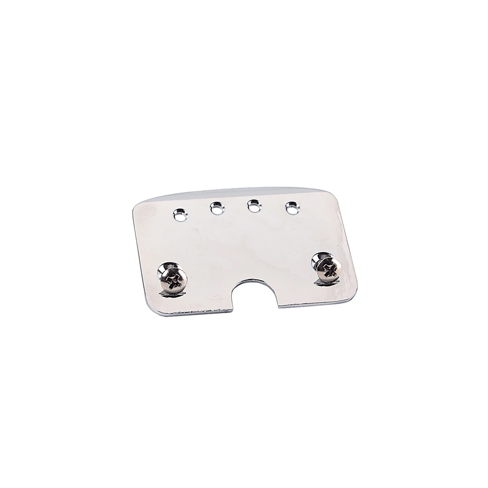 

Guitar Tailpiece Metal 4 String Cigar Box Tailpiece For Electric Guitar Silver With Mounting Screws Instrument Part
