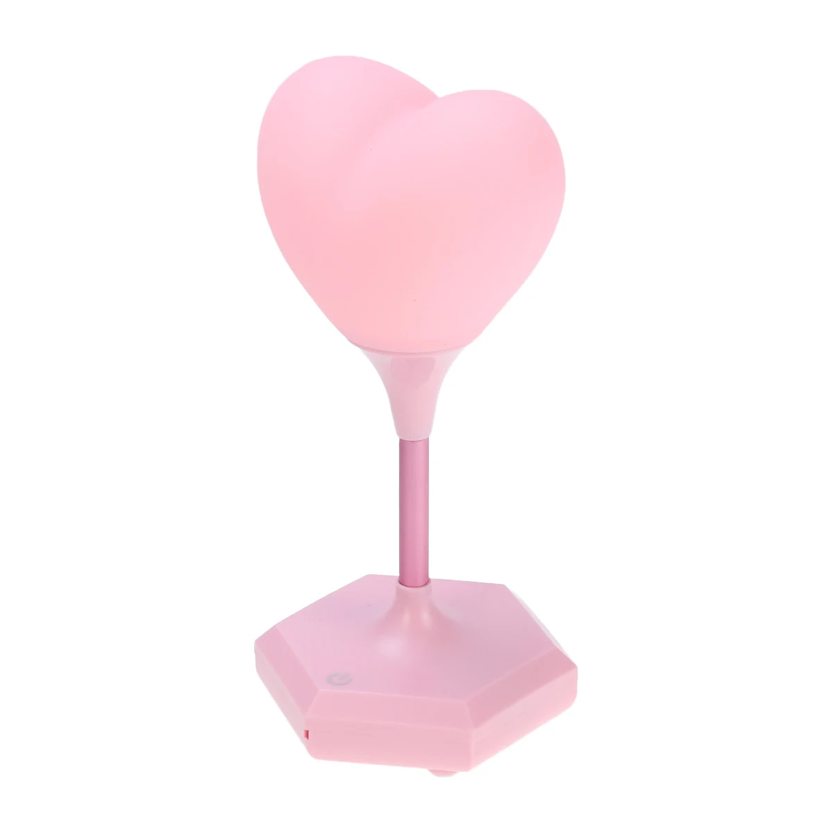 

Lovely Heart Shaped Led Night Light Touch Sensitive Adjustable Brightness Wireless 800Mah Usb Charging Soft Eye Protection