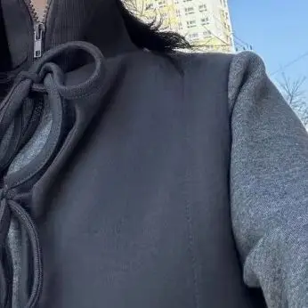 

Kimutomo винтажные куртки женские милые бантики с воротником-стойкой осень-зима толстовка модные Y2k эстетические пальто в стиле Харадзюку