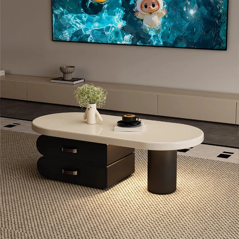 

French Style Coffee Table Senior Classic Unique Senior Center Tables Portable Minimalist Beistelltisch Living Room Furniture