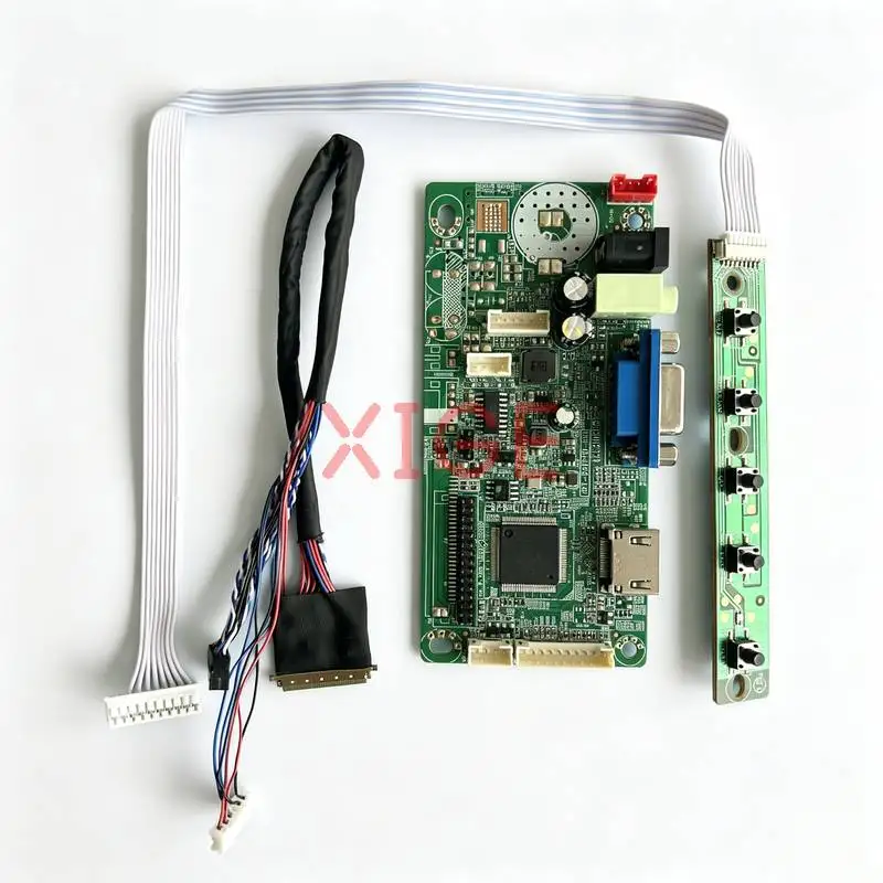 

Drive Board Fit LTN101NT05 LTN101NT06 LTN101NT08 LTN101NT07 Laptop Display Screen 40-Pin LVDS VGA HDMI 1024x600 1024*600 Kit DIY