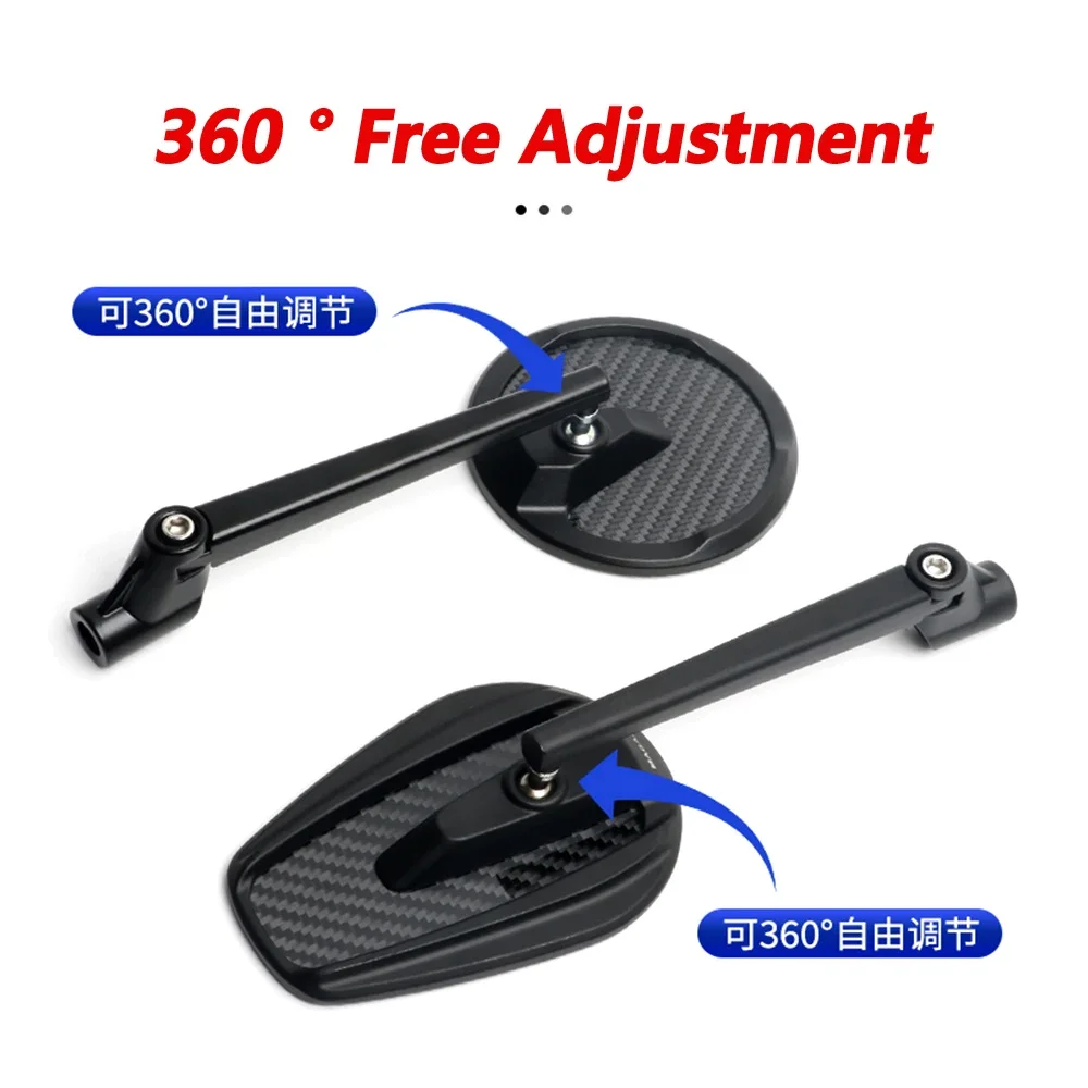 

Для Victoria 150Si/250Si/300Si модифицированное зеркало заднего вида из углеродного волокна в стиле ретро, светоотражающее зеркало заднего вида высокой четкости