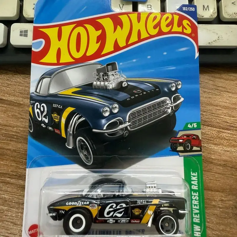 [Hotwheels] nuevo modelo de coche de aleación roja de edición limitada a escala 1/64, nuevo adorno de decoración de escritorio coleccionable genuino, regalo de cumpleaños