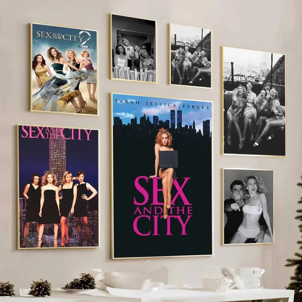Wall Art Print Poster Japanese Art Exhibition Decorative Painting Modern Home Decor Gift Unframed HOT TV Sex And The City