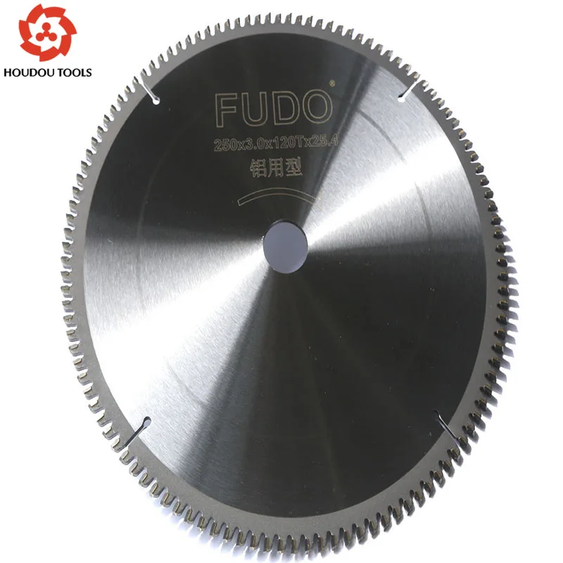 Cost Sale of Deco Quality 230/250*25.4*100T/120T TCG Teeth Form TCT Saw Blade for NF Metals Aluminum Copper Cutting