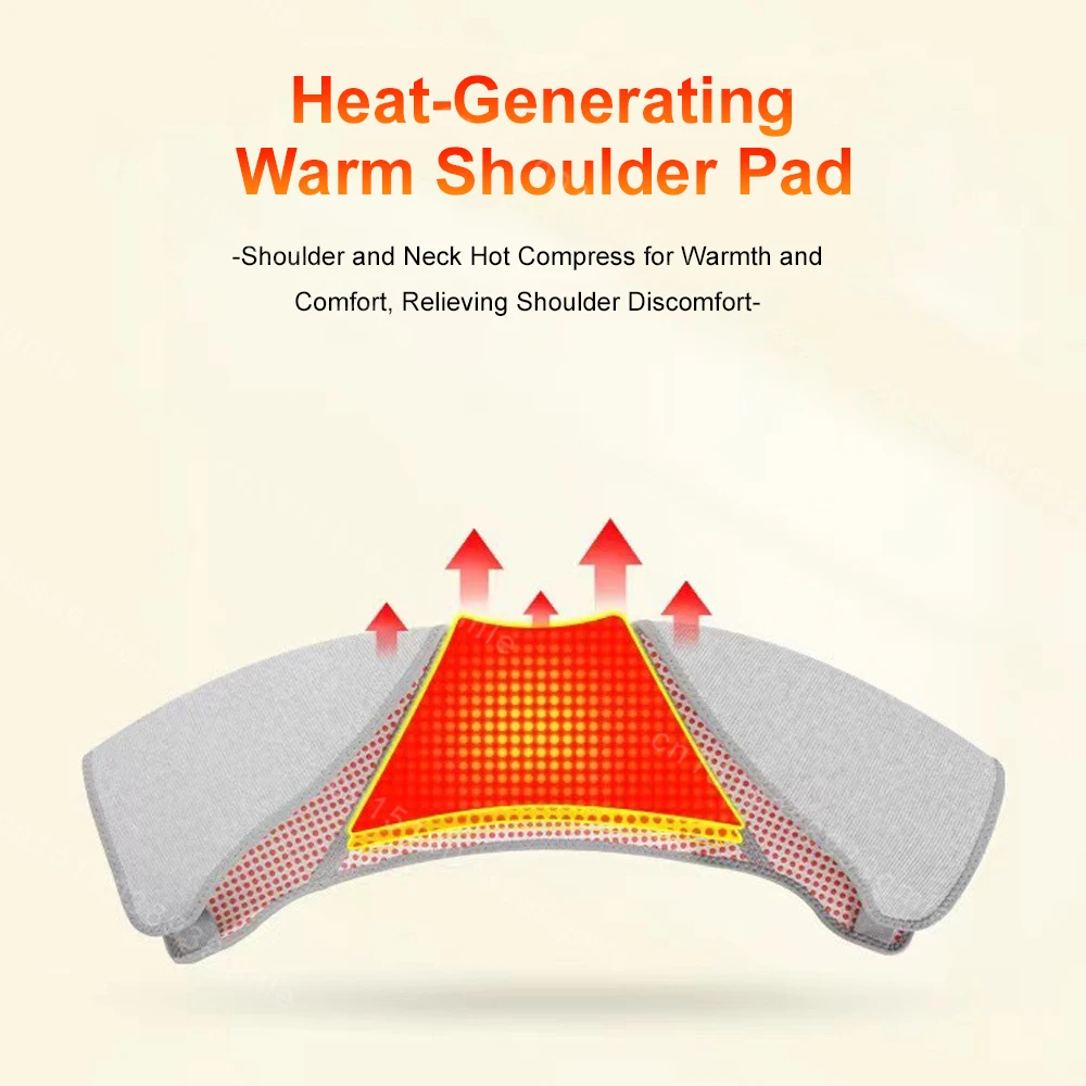 Self Heating Shoulder Protection for Warmth Shoulder Periarthritis Sleepingshoulder Hot Compress Cervical Spondylosis Massage