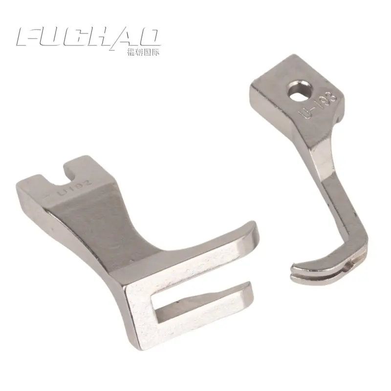 BTK8 synchronous car universal presser foot U192 U193 small presser foot smooth bottom without fork DY synchronous car thick image 2