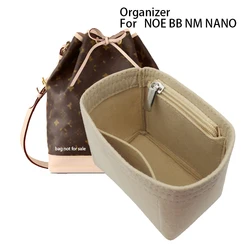 Borse a secchiello fodera interna per borsa borsa con inserto shaper Organizer adatto per monogramma Sac Noe Grande Noe BB Petit Nm Nano Tote