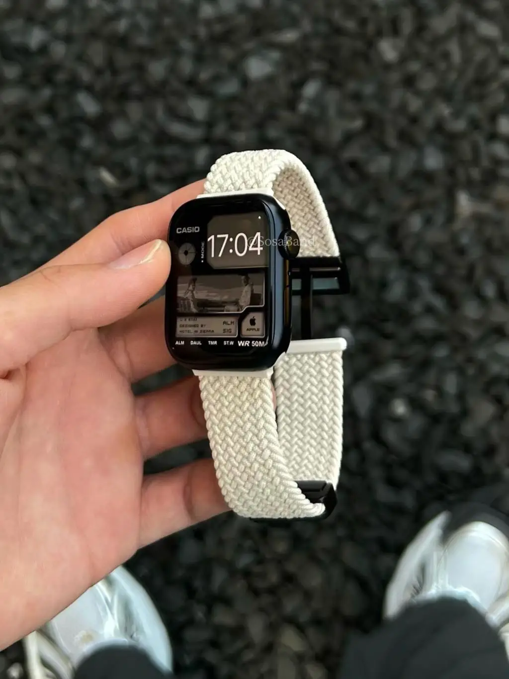 Sosaband Bamba Nylon befon Delejes szíj számára Alma nézni s10applewatch789iwatch