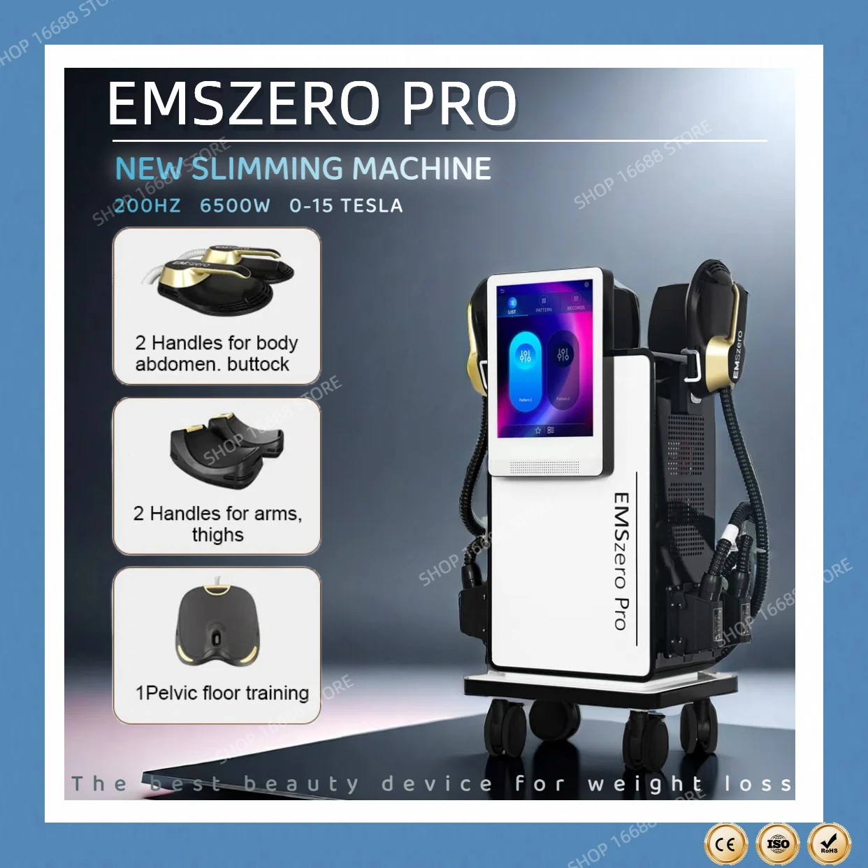 

Emszero Machines 14 RF 6500w NEO Body Slimming Nova Fat Burning Muscle EMS Sculpting Electromagnetic Stimulate Hiemt Pro