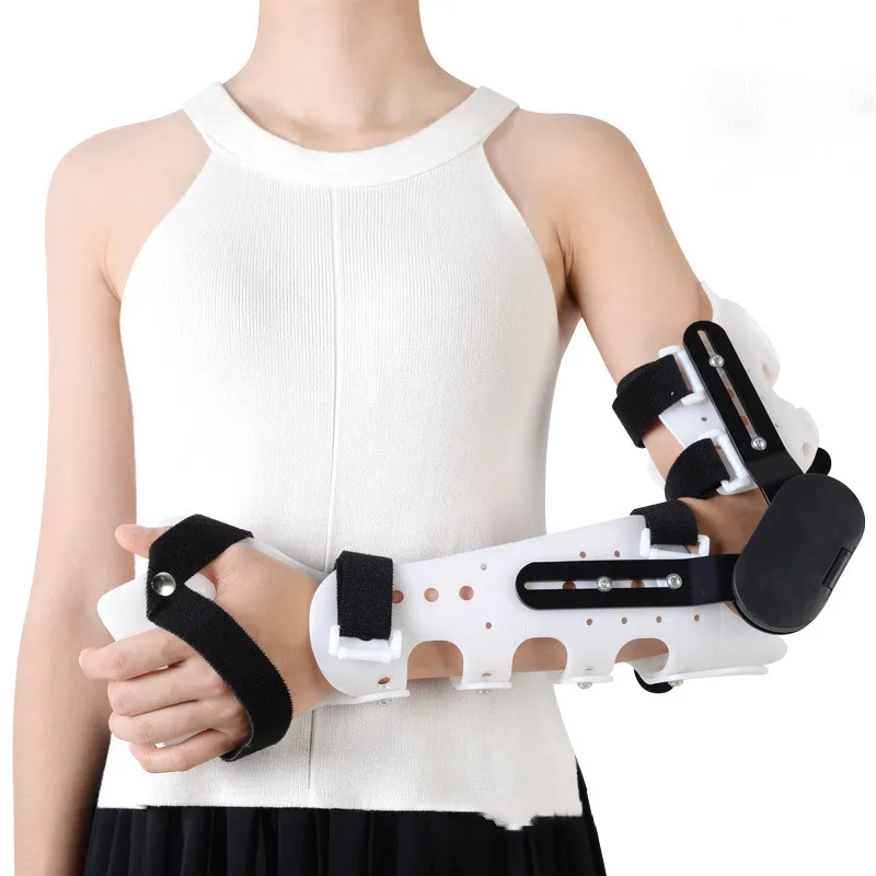 

Post OP Elbow Brace Stabilizer Splint Arm Orthosis Injury Recovery Support Post Op Elbow Fracture Rehabilitation