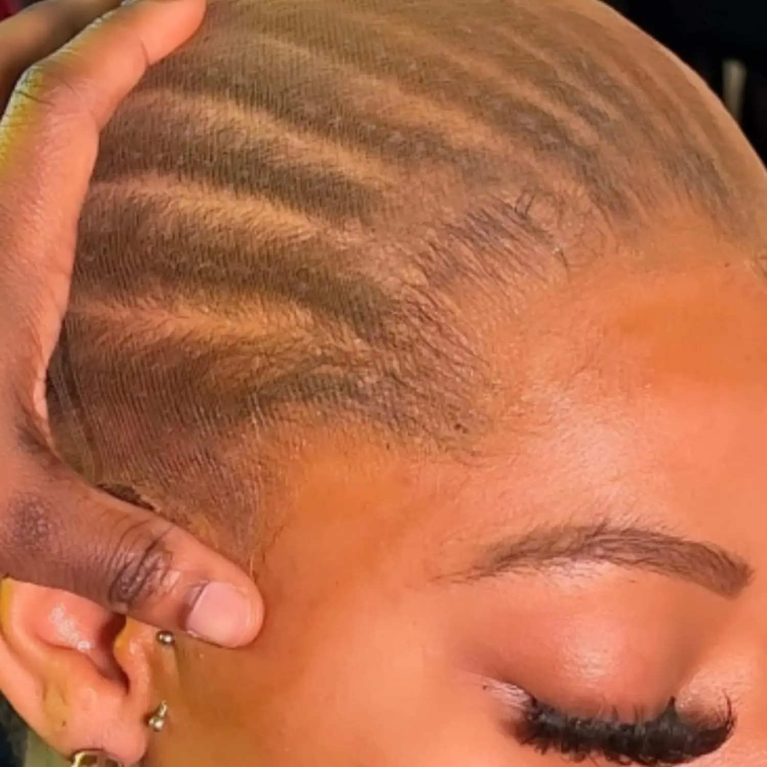 الجملة HD غطاء شعر مستعار للنساء غير مرئية رقيقة جدا بسط تخزين قبعات ل الدانتيل الجبهة الباروكات شير غطاء شعر مستعار رقيقة النايلون Cap2028 #6