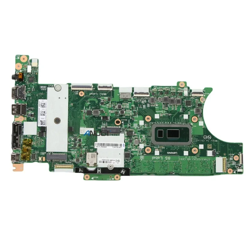 NM-C891 para lenovo thinkpad x13 t14s portátil placa-mãe I7-10610U 16gb notebook mainboard acessórios 100% teste ok 5b20z45866