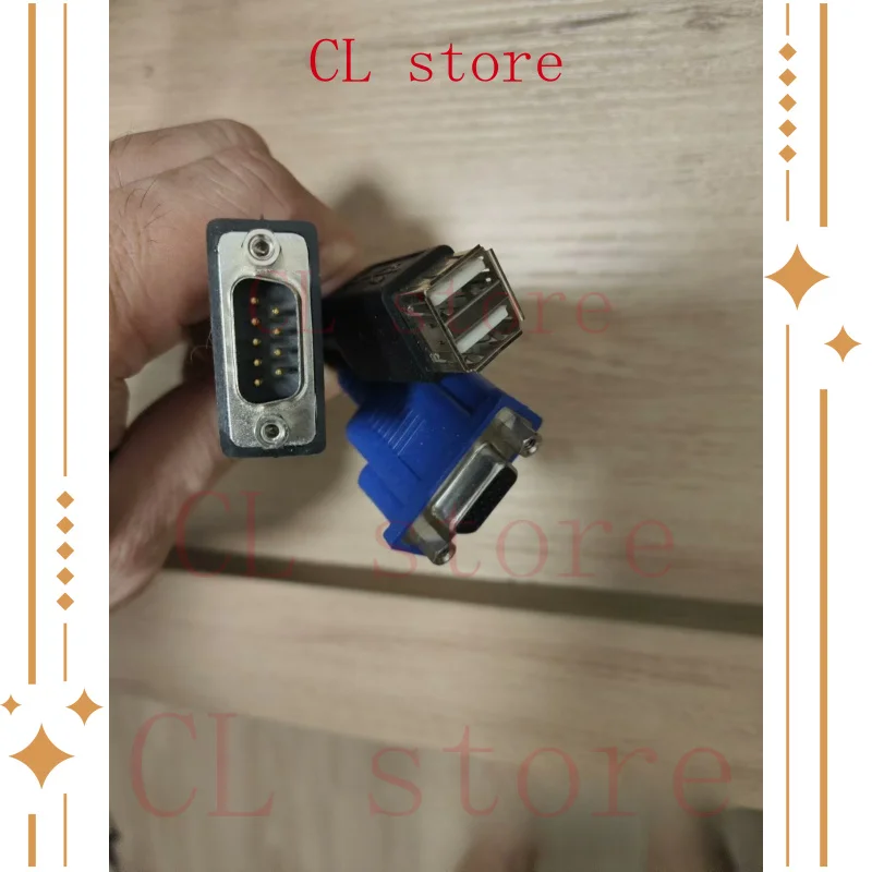 98% جديد لكابل Cisco UCS 5108 kvm N20-BKVM HD15 USB المسلسل 37-1016-01 #2