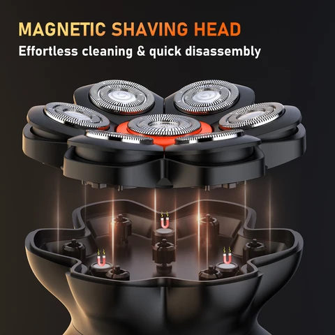 MAXGROOM 7D Электробритва для головы с гибкой системой бритья — изображение продукта