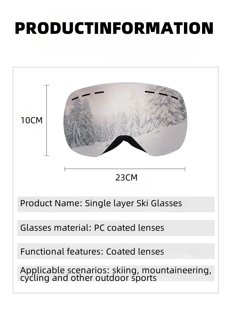 Gafas de nieve para hombre y mujer, gafas de sol ATV MBT para exteriores, gafas para correr, gafas de carreras, gafas de Motocross, gafas de nieve, accesorios de esquí