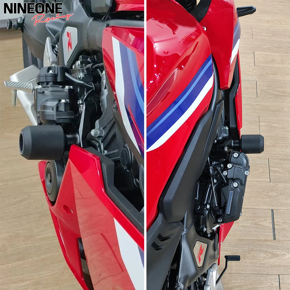 لهوندا CBR650R CB650R CBR CB 650R 2024-2025 الإطار المنزلق تحطم حامي دراجة نارية السقوط حماية الإطار تحطم المحرك الوسادة