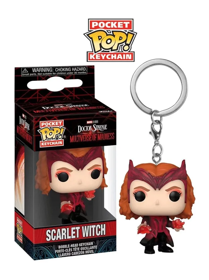 Pocket Pop Scarlet Witch Doctor Strange keychains