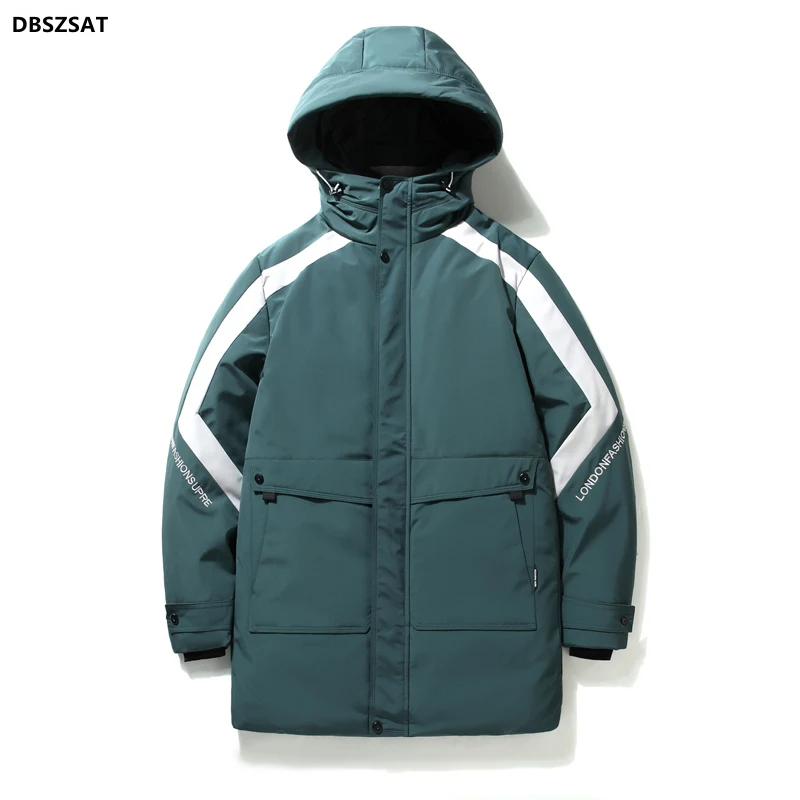 Heren Herfst Jassen Pluche Fleece Winter Parka Mannen Windscherm Plus Fluwelen Dikke Warme Zwarte Bontjas Mannen Capuchon Anorak Waterdicht