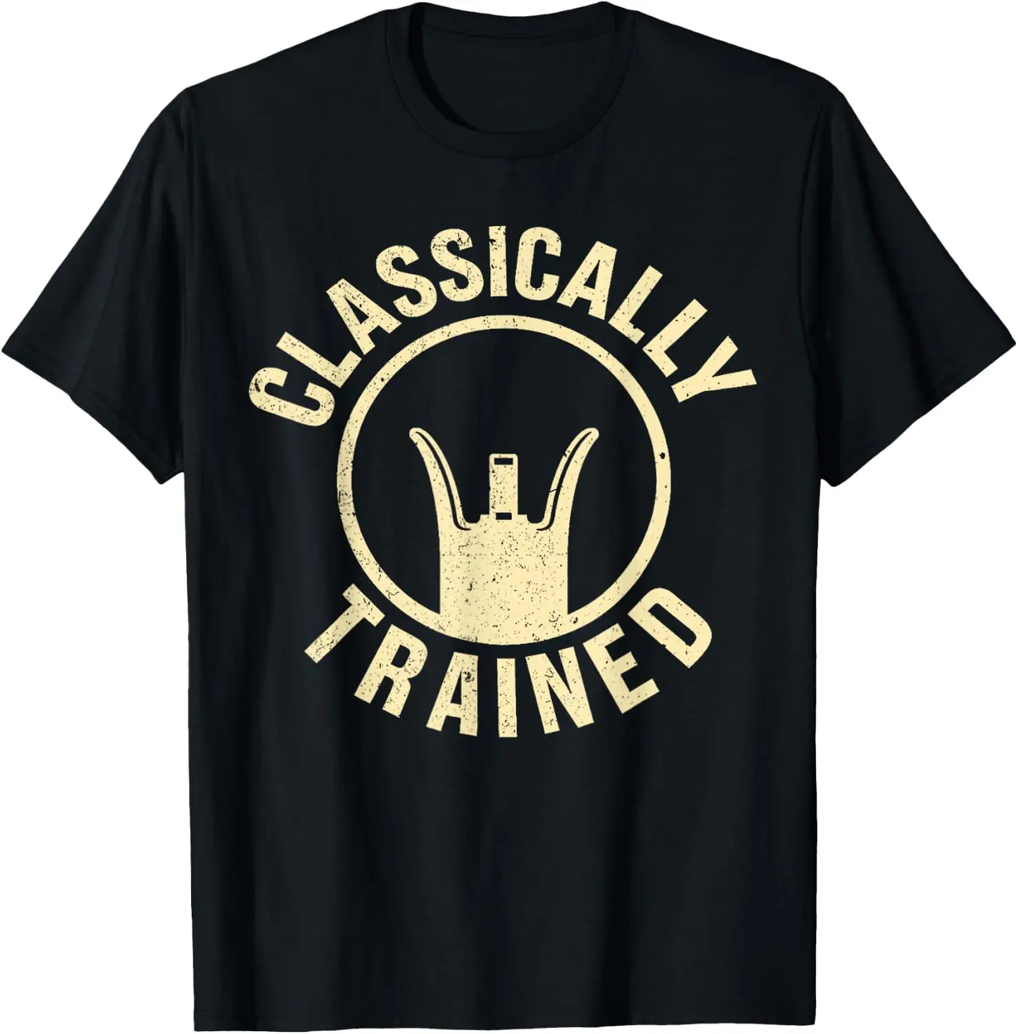 Vintage Classically Trained Iron Sights Grunge 2A Patriot T-Shirt
