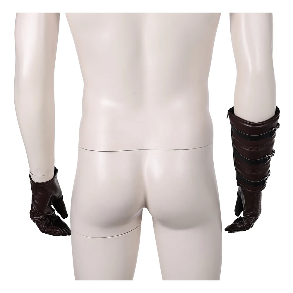 Guantes de caballero Anakin para hombres, accesorios de disfraces de fantasía, Cosplay de batalla espacial de película, accesorios de fantasía, regalos de fiesta de Halloween