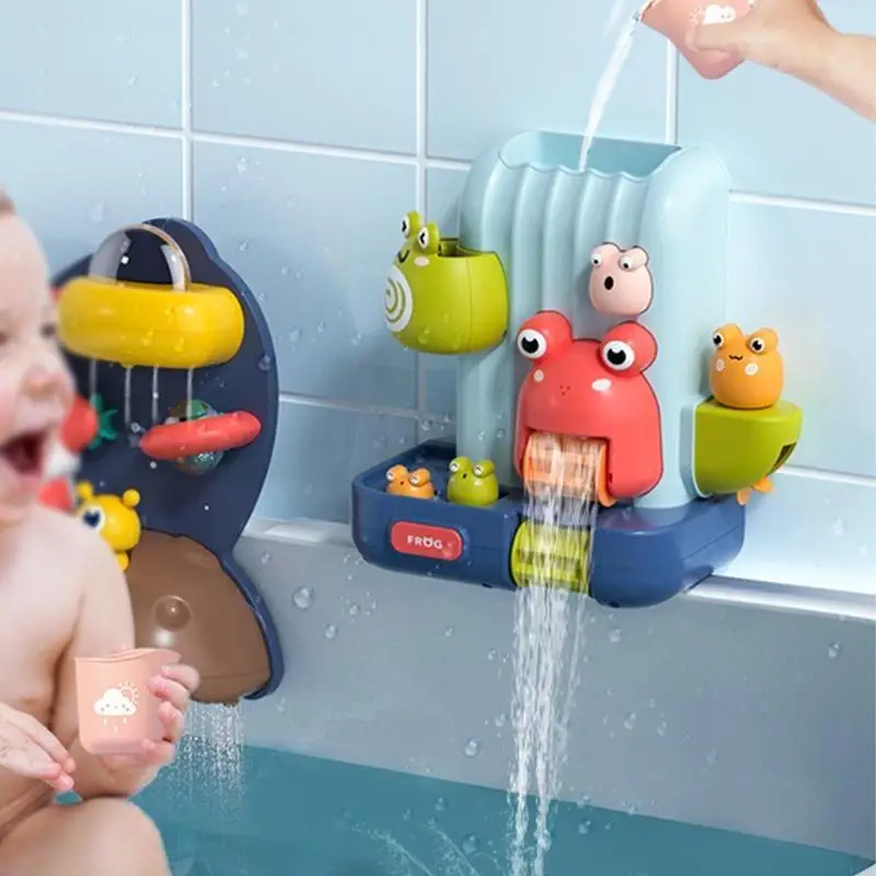 

F62D for Frog Bath Pipeline Shower Bathroom Baby for Creative Spaceship Saf