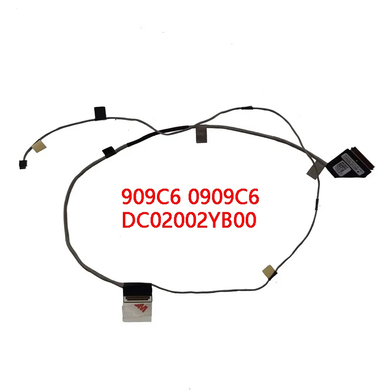 New Genuine Laptop LCD EDP FHD HD Cable for Dell Latitude 3490 E3490 NON-TOUCH 1920*1080 909C6 0909C6 DC02002YB00
