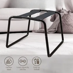 Folding Chair Weightless Bouncing Elastic Mount Stools Cushion Pad Aid Bouncer Multifunctional Furniture Matel Frame