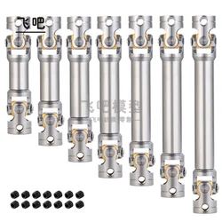 Stainless Steel Drive Shaft CVD Universal Joint for 1/14 Tamiya RC Truck Scania 770S R620 Mercedes Benz Actros Volvo MAN Parts