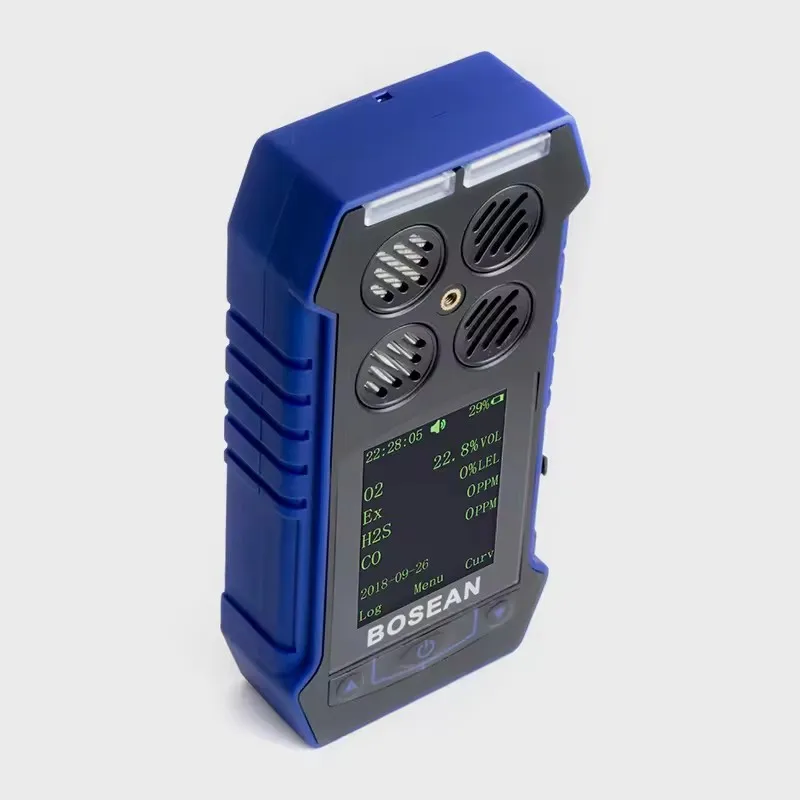 Combustible Or Toxic Gas Acousto-optic Bi-colour -per Sensor Portable Multi Gas Detector