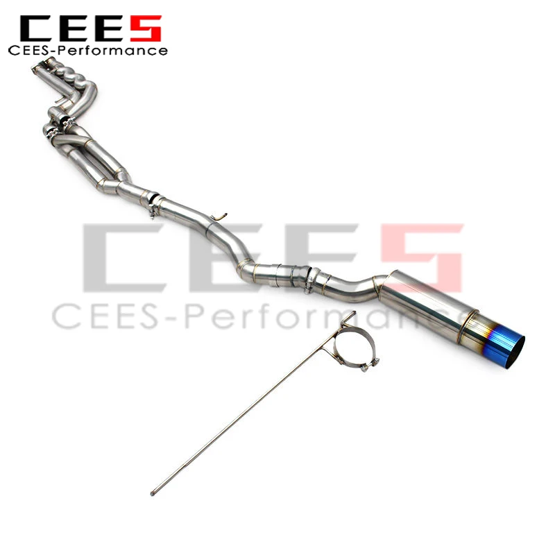 CEES Catback Exhaust Equal-length Mid-pipe Z Pipe for BMW M3/M4 F80/F82 3.0T 2014-2019 SS304 Performance Exhaust Pipe