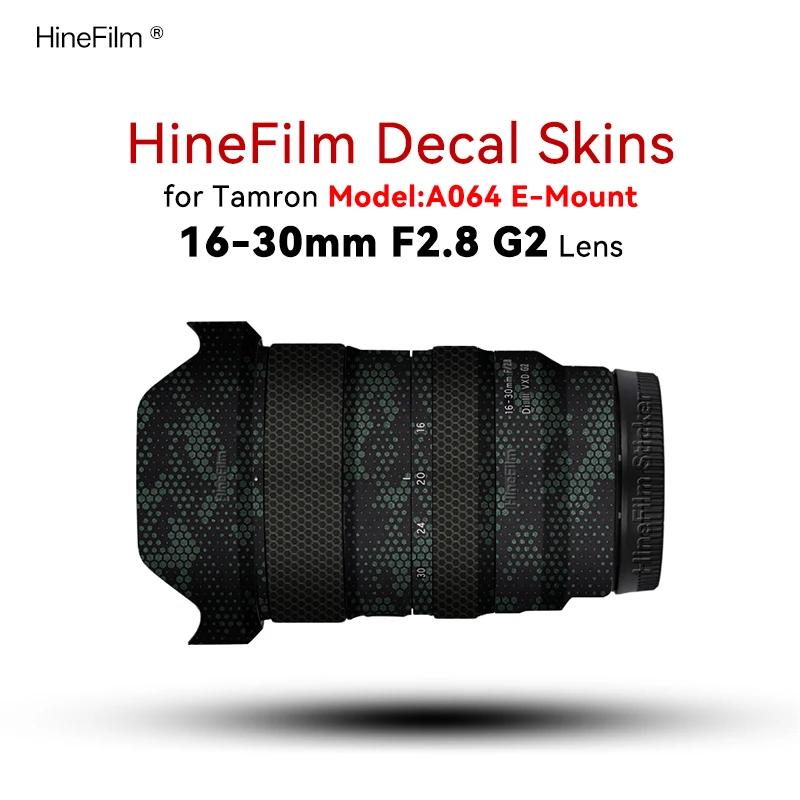 

Customized Skin for Tamron 16-30mm F/2.8 Di III VXD G2 A064 Lens Skin for Tamron 16-30 f2.8 G2 for Sony Wrap Skin Sticker