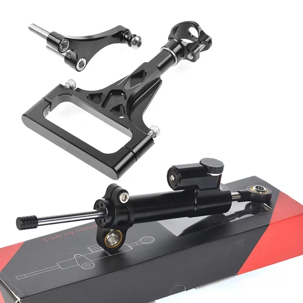 For Kawasaki Z1000 /ABS 2003-2009 Z750 /ABS 2003-2012 Z750R 2011-2012 Motorcycle Stabilizer Steering Damper Mount Bracket Kit