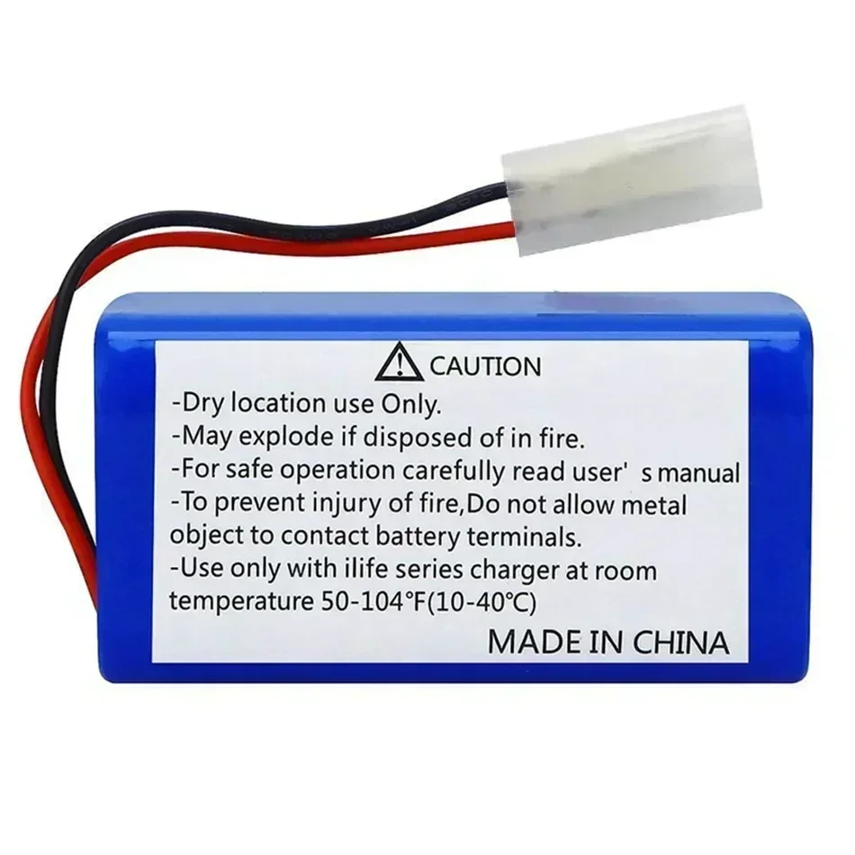 18650 battery pack  14.4V 6800mAh lithium ion battery, suitable for Xiaomi G1 Mi Essential MJSTG1 robot vacuum cleaner,