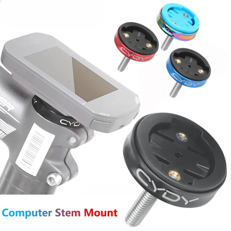 Bike Computer Holder Stopwatch Mount Bracket Stem Top Cap Suitable Garmin Edge / Bryton Rider / CatEye Bicycles Stopwatch Stand