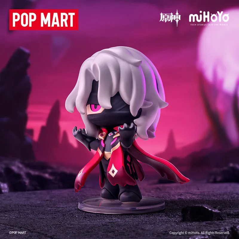 POP MART✖️原神　フィギュアセット 6デザイン POP MART Genshin Impact Blind Box 6pcs Collectible Anime Figure