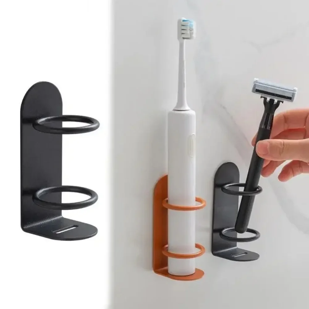 Soporte Adhesivo para Cepillo de Dientes Eléctrico Sin Taladro, Organizador de Baño Impermeable para Oral-B Philips, Estante de Almacenamiento para Maquinillas de Afeitar Sin Perforaciones