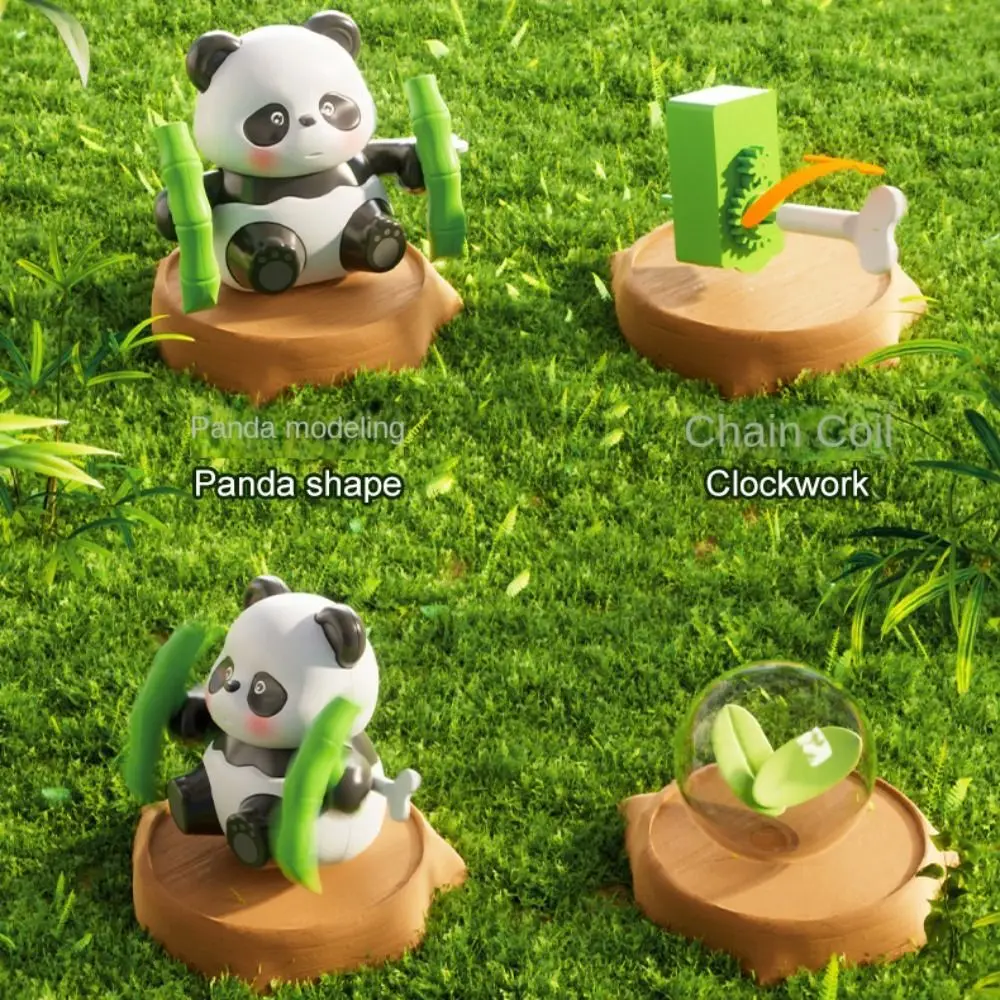 Twist Walking Animal Wind up Panda juguete escalada interactivo caminar Panda juguete dibujos animados lindo Panda mecanismo de relojería juguetes niños