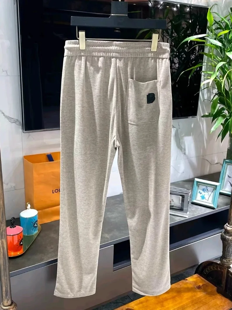 

Мужские модные повседневные брюки прямого кроя: осенне-зимняя новинка, универсальные, удобные, трендовые, со средней посадкой, прямые штанины.