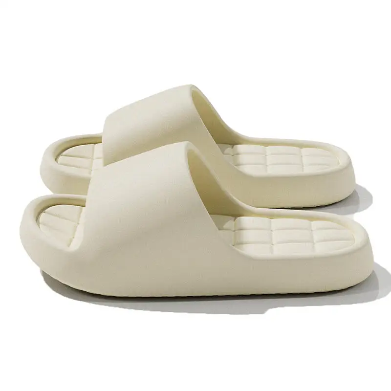 Couple's Lightweight EVA Indoor Slippers Summer 2026 Plus Size 45 Soft Home Slippers Non Slip Bathroom Shower Slides for Women view 3