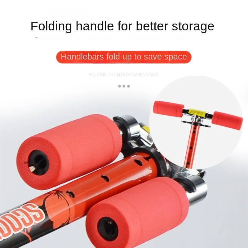 OVOZI SCOOTER8-12 Children's Two-wheeled Folding Urban Campus Mobility Scooters Scooters Adults