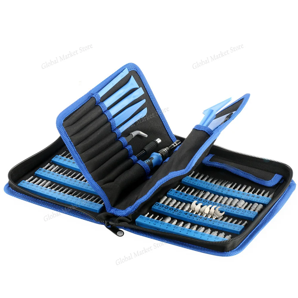 

The S2 steel screwdriver set is often used as a tool for disassembling mobile phones, repairing watches, 180-in-1 screws