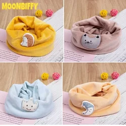 Baby Scarf Autumn Winter Soft Cotton Scarves Baby Neck Collars Children's Chimney on The Neck Toddler Neckerchief Neck Warmer